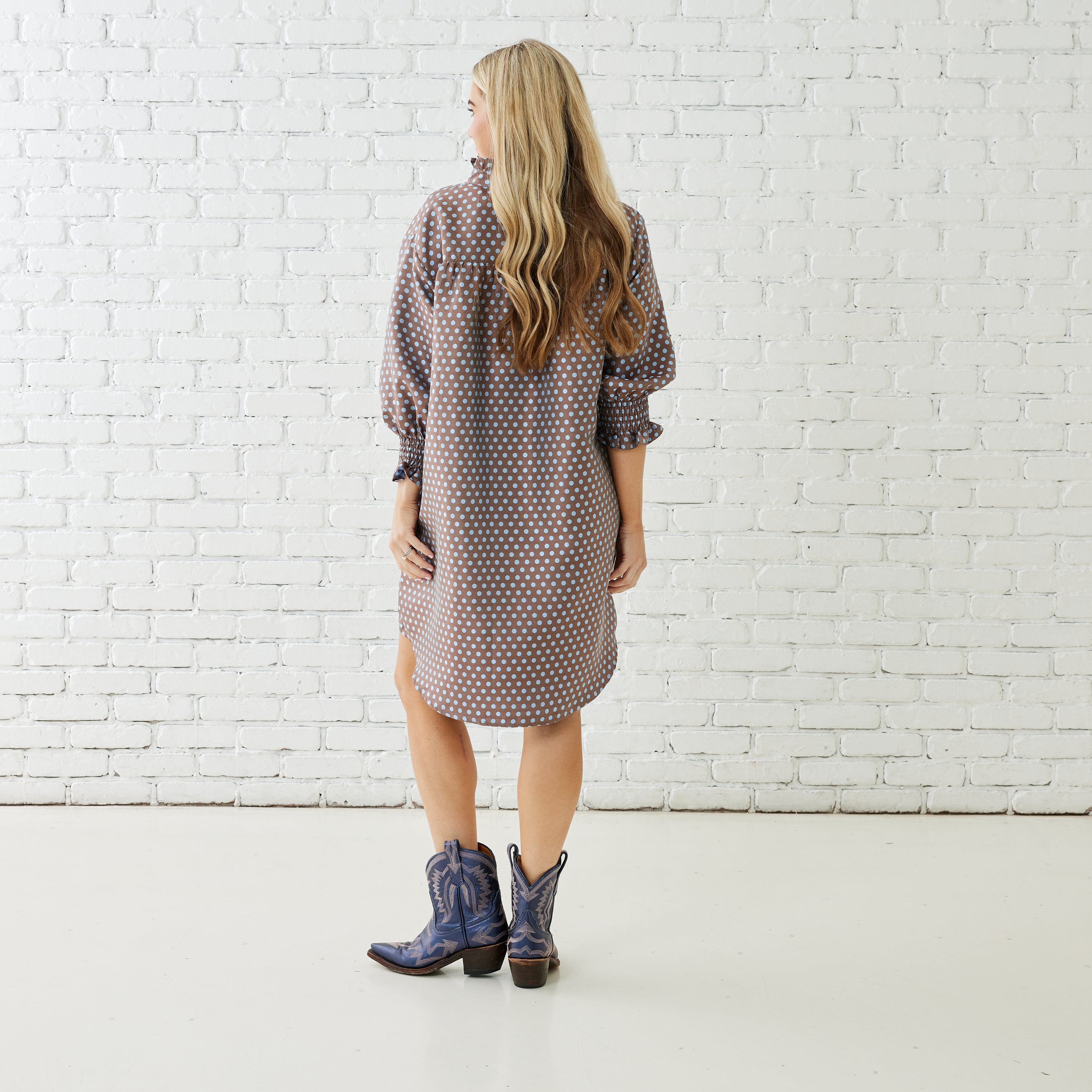 Caryn Lawn KIMBERLY POLKADOT DRESS COCO