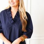 Caryn Lawn Kit Dress Navy