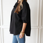 Caryn Lawn Kit Top Black