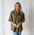 Caryn Lawn Kit Top Olive