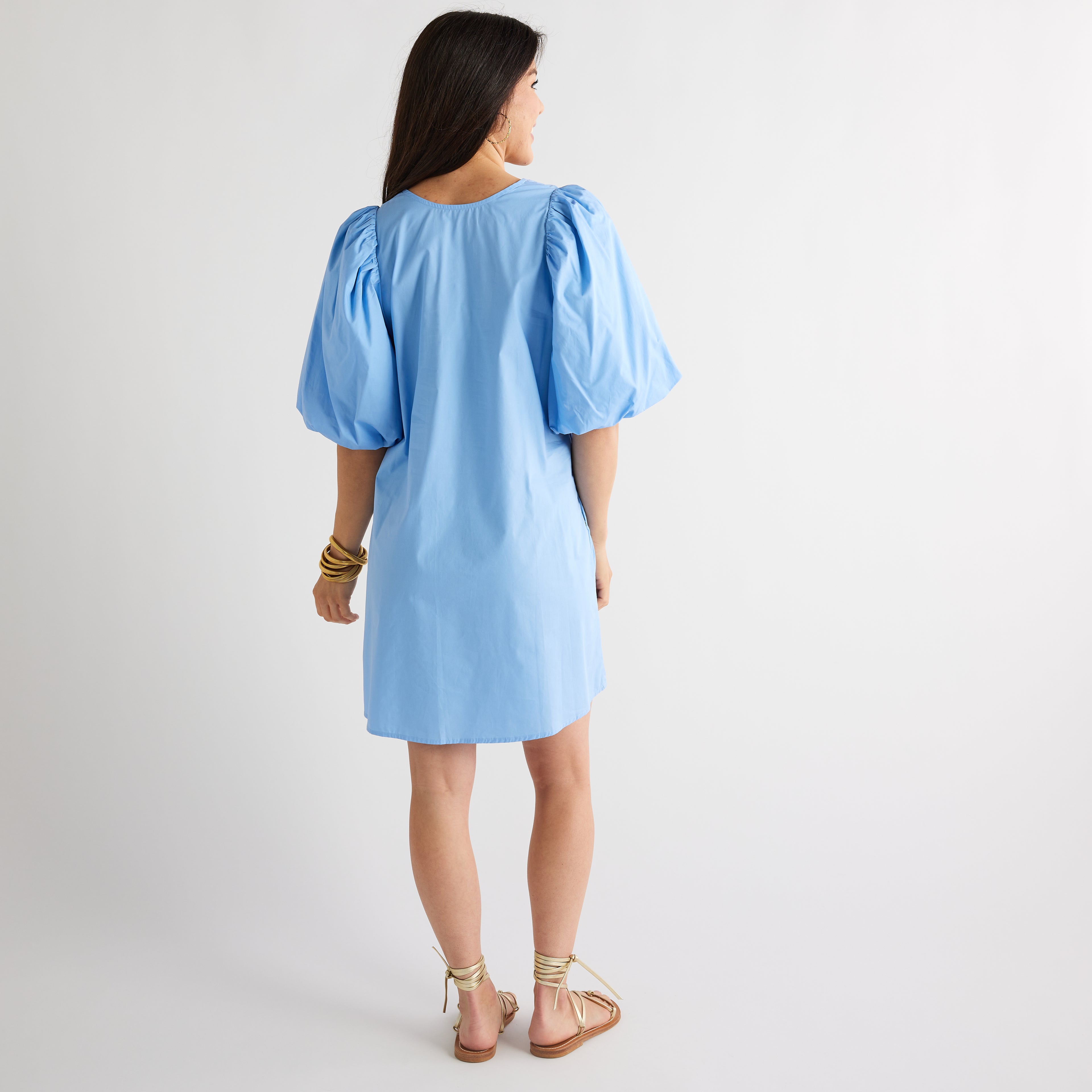 Caryn Lawn Lila Dress Blue