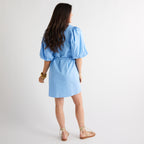 Caryn Lawn Lila Dress Blue