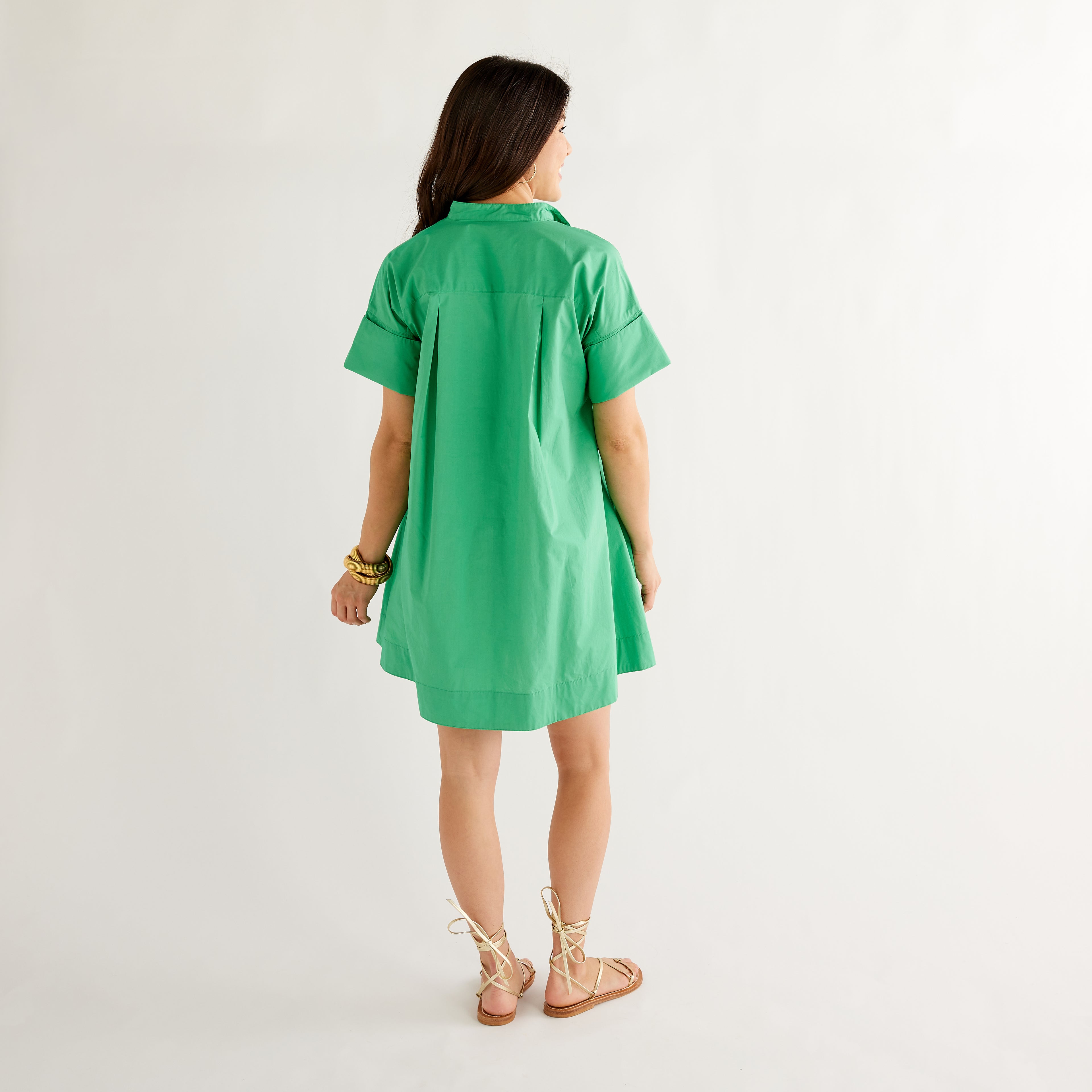 Caryn Lawn Margot Dress Kelly