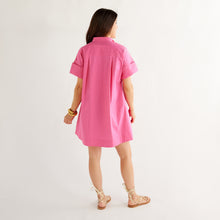 Load image into Gallery viewer, Caryn Lawn Margot Dress Bright Pink