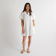 Load image into Gallery viewer, Caryn Lawn Margot Dress White