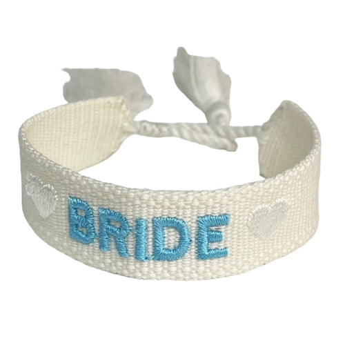 Bride Woven Friendship Bracelet