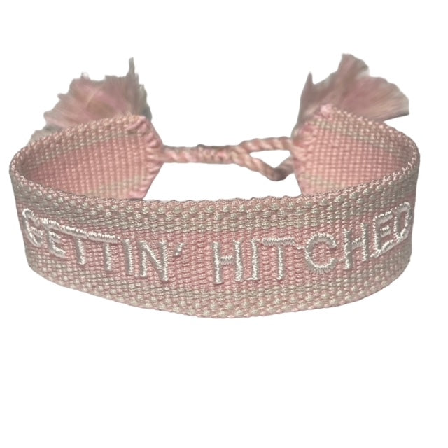 Gettin Hitched Woven Friendship Bracelet