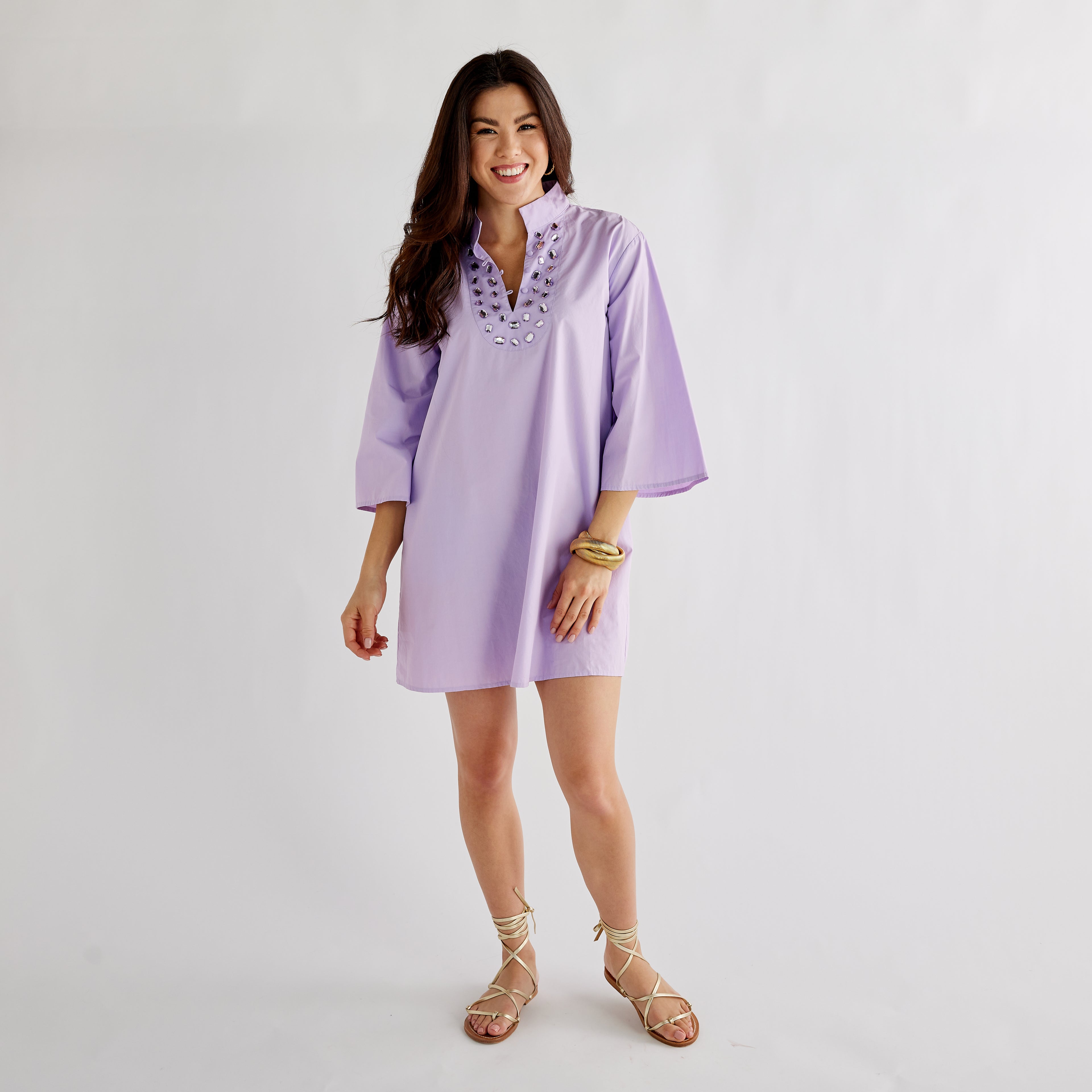 Caryn Lawn Rosemary Dress Lavender