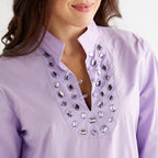 Caryn Lawn Rosemary Dress Lavender