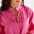 Caryn Lawn Rosemary Dress Pink