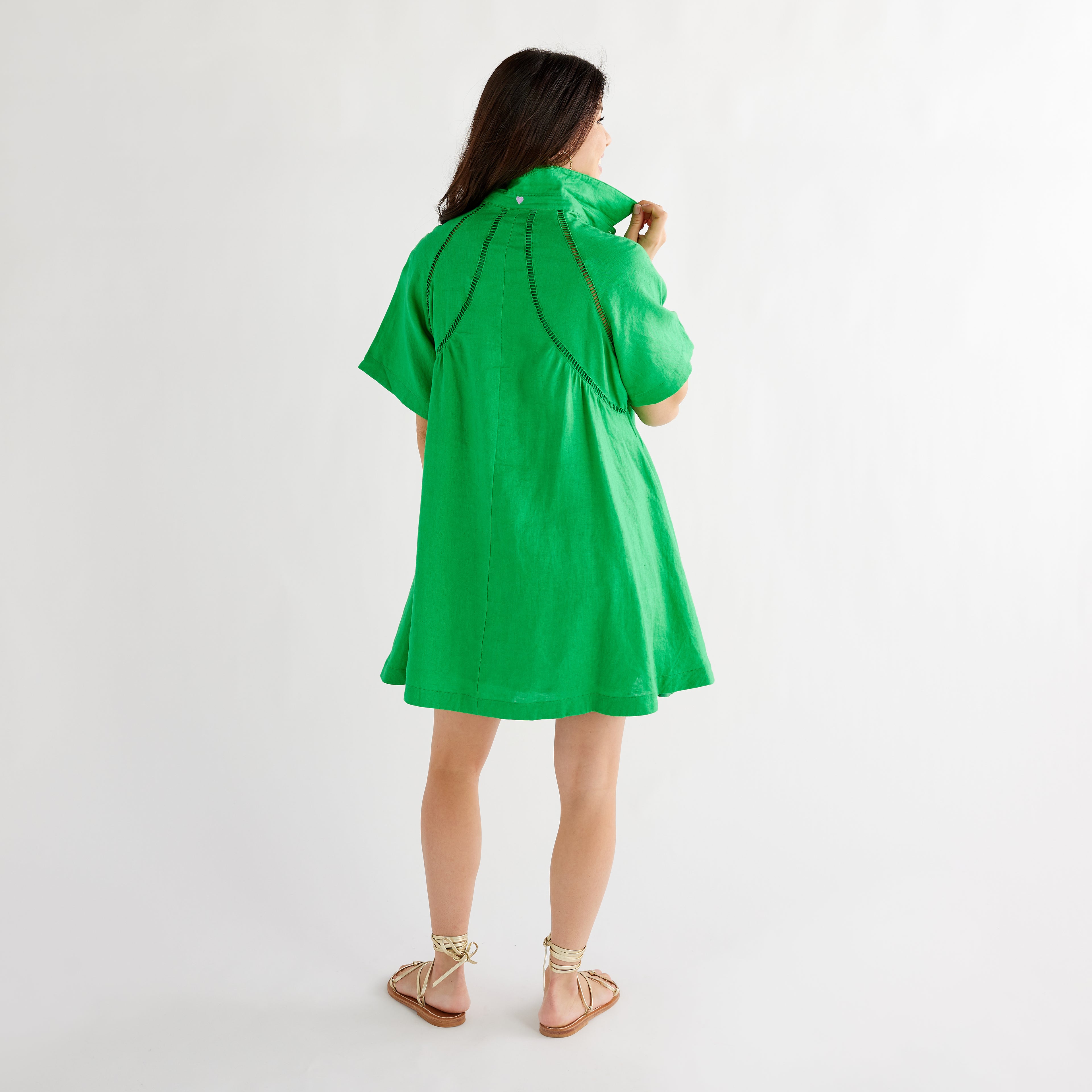 Caryn Lawn Sara Dress Kelly
