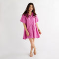 Caryn Lawn Sara Dress Pink