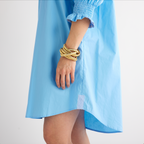 Caryn Lawn Kimberly Dress Blue
