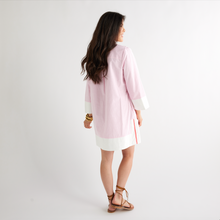 Load image into Gallery viewer, Caryn Lawn Carrie Dress Pink Stripe