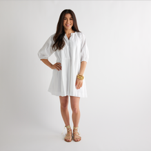 Load image into Gallery viewer, Caryn Lawn Blake Dress White