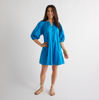 Caryn Lawn Blake Dress Royal