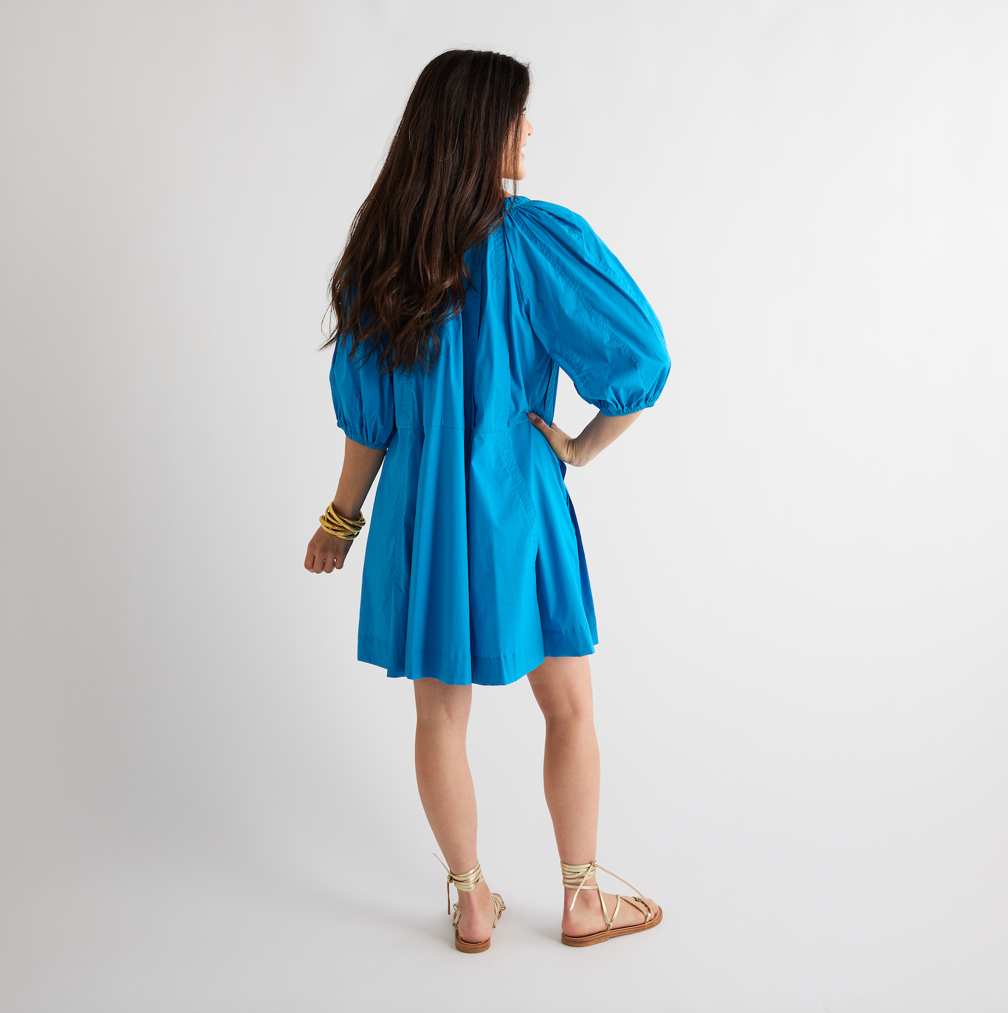 Caryn Lawn Blake Dress Royal