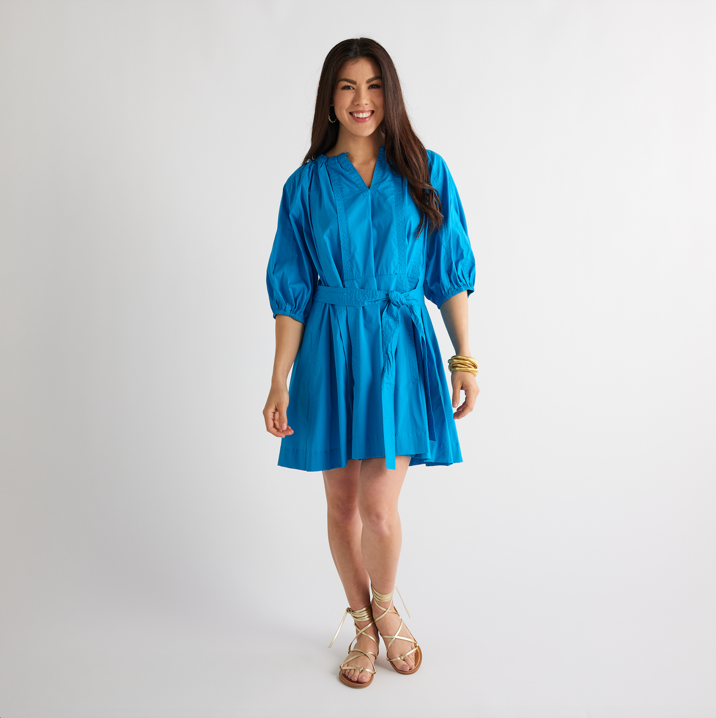 Caryn Lawn Blake Dress Royal