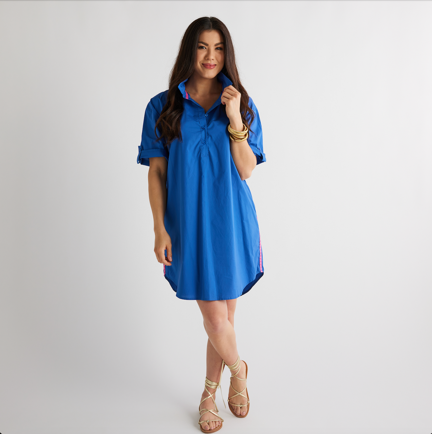 Caryn Lawn Jackie Dress Royal