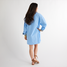 Load image into Gallery viewer, Caryn Lawn Lindsey Dress Light Blue