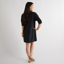 Load image into Gallery viewer, Caryn Lawn Maya Dress Black