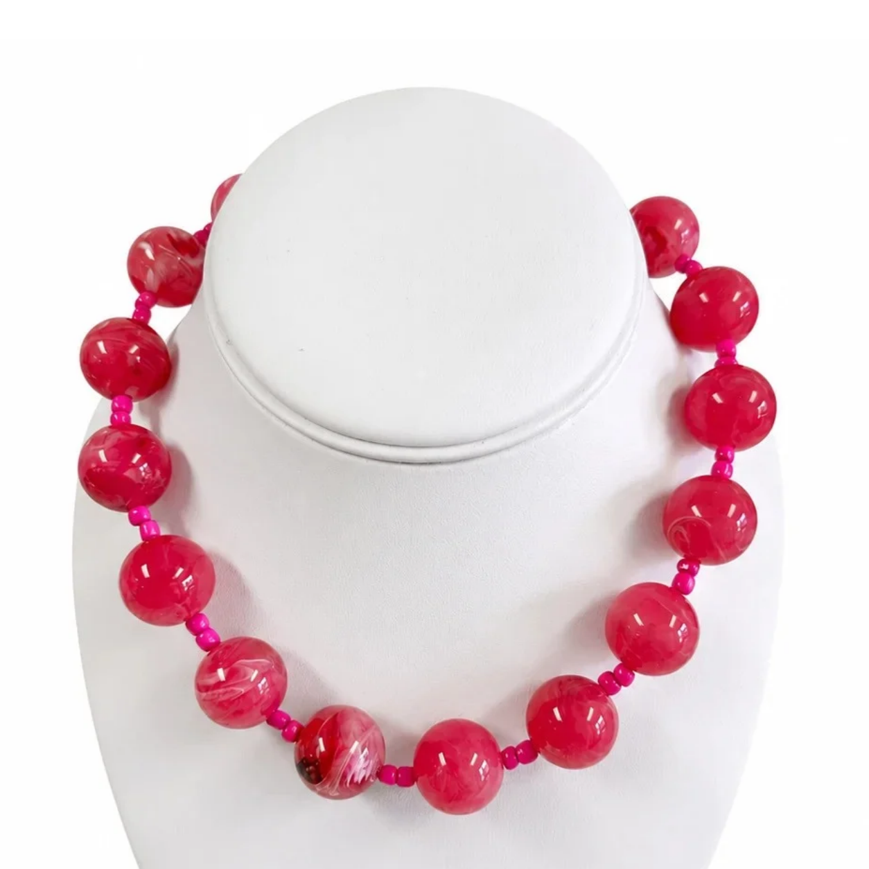 Sicily Necklace Hot Pink/Pink