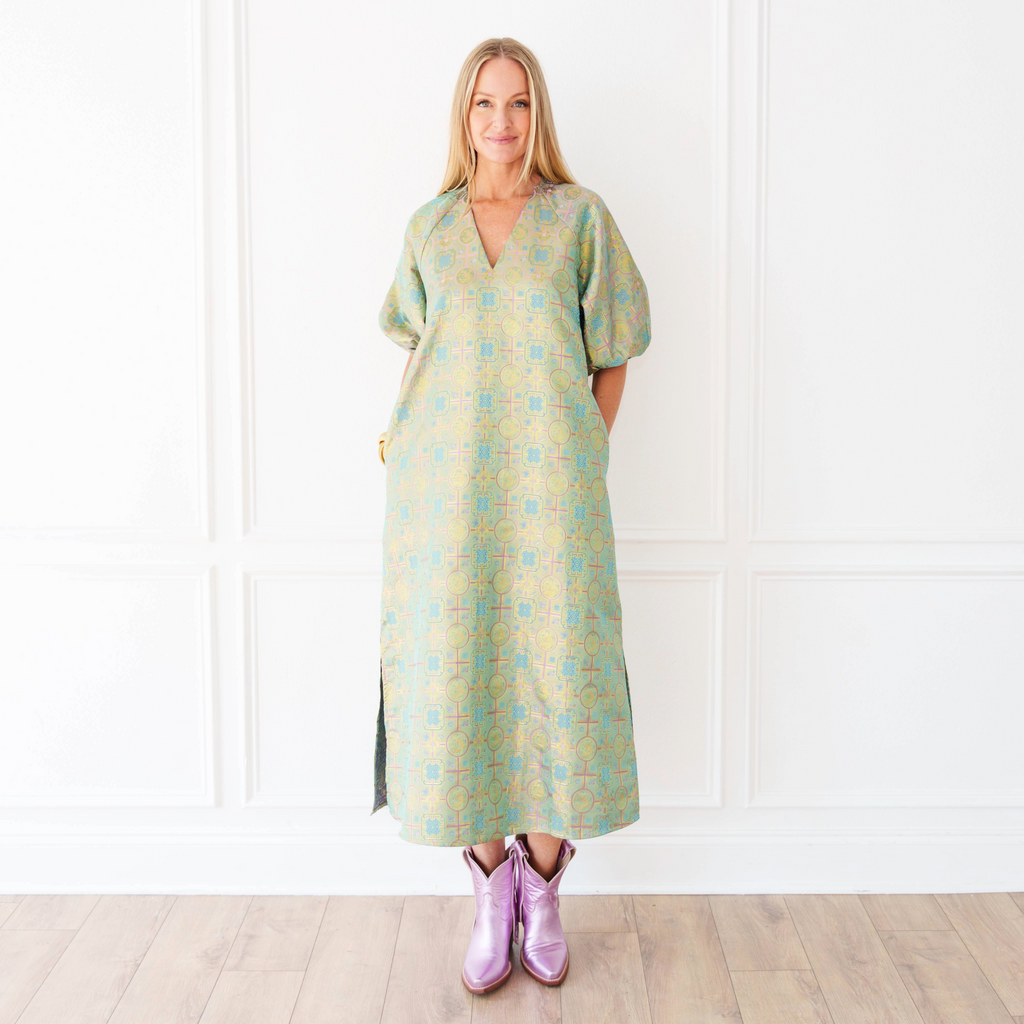Coco Jacquard Lime
