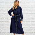 Reagan Dress Navy/Olive