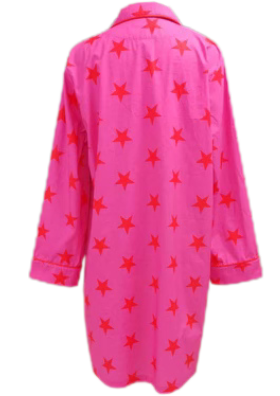 Caryn Lawn Pink/red polka dot Sleep Shirt