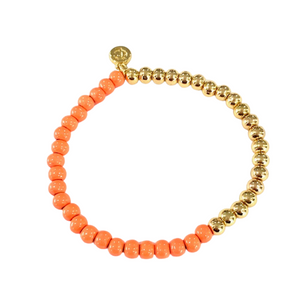 Caryn Lawn St. Croix Duo Stretch Bracelet Orange