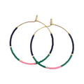 Caryn Lawn Baja Hoops Preppy Colorblock