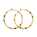 Caryn Lawn Baja Siesta Hoop Pink & Black