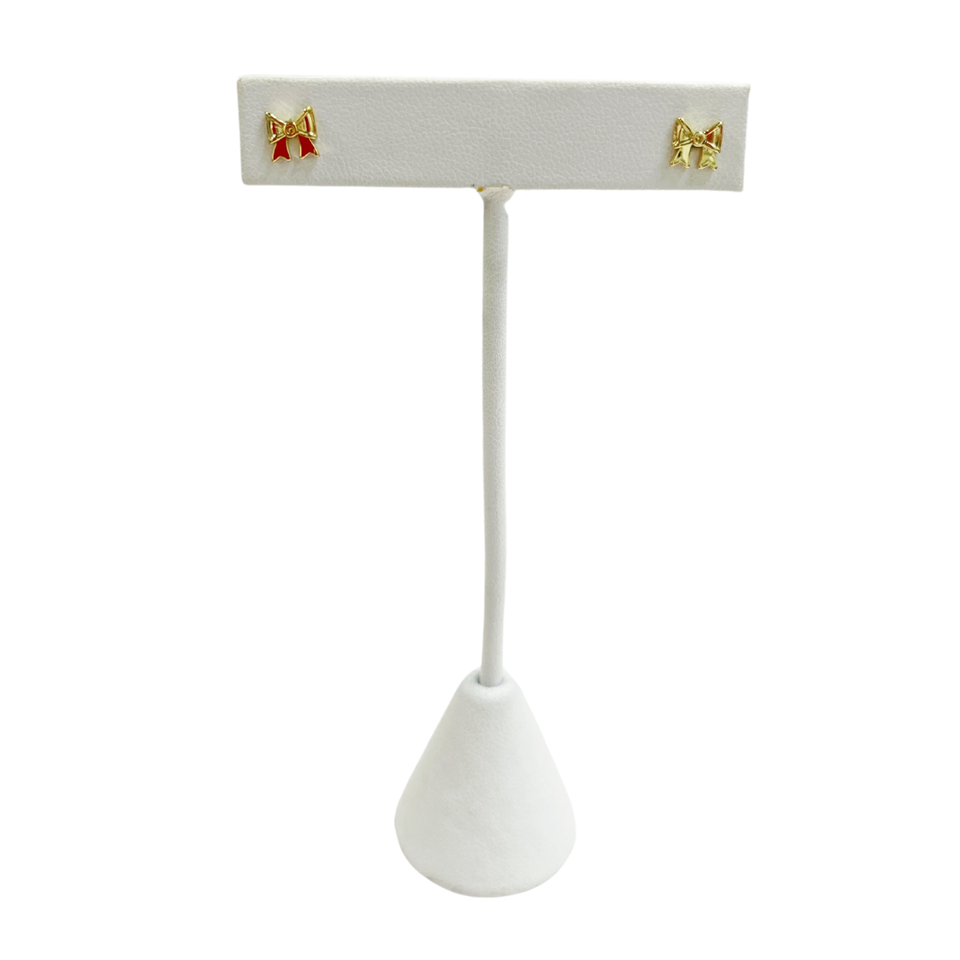 Caryn Lawn Teeny Tiny Bow Earring Gold
