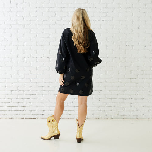 Caryn Lawn CELIA SPARKLE BLACK
