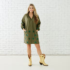 Caryn Lawn CELIA SPARKLE OLIVE