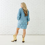 Caryn Lawn CELIA SPARKLE WEDGEWOOD