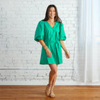 Caryn Lawn Lila Dress Kelly Green