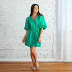 Caryn Lawn Lila Dress Kelly Green