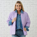 Caryn Lawn PENNY PUFFER LAVENDER
