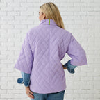 Caryn Lawn PENNY PUFFER LAVENDER