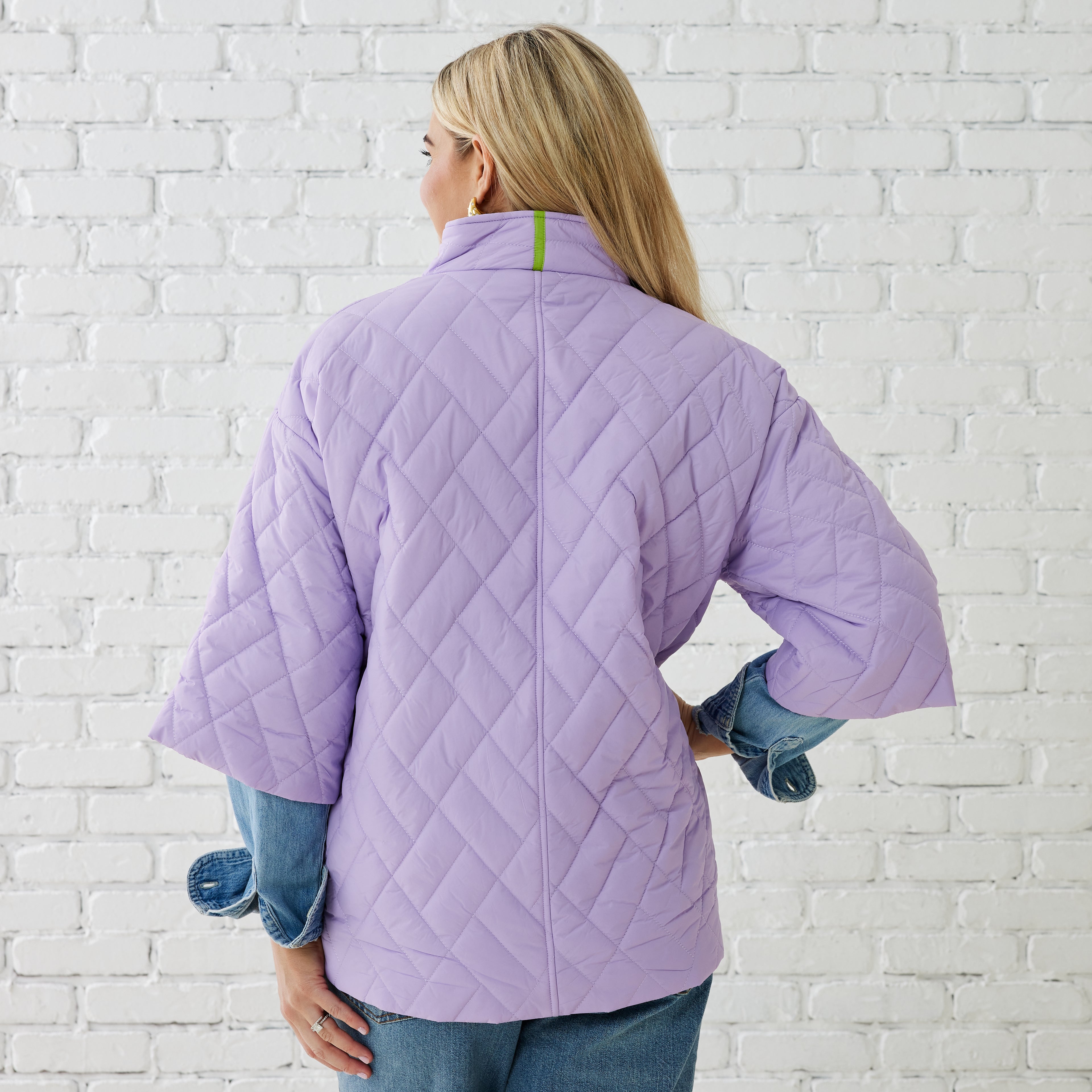 Caryn Lawn PENNY PUFFER LAVENDER