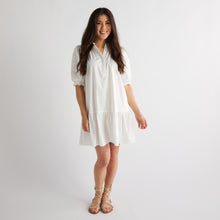 Load image into Gallery viewer, Caryn Lawn Clare Dress White