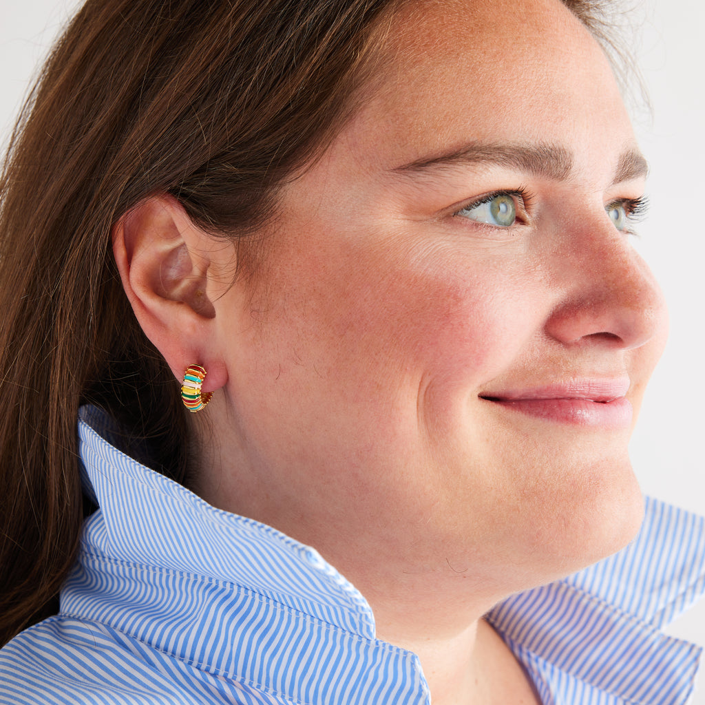 Caryn Lawn Lamar Huggie Earring