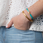 Caryn Lawn Supernova - Turquoise/Gold