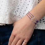 Caryn Lawn Triple Strand Bracelet - Cobalt
