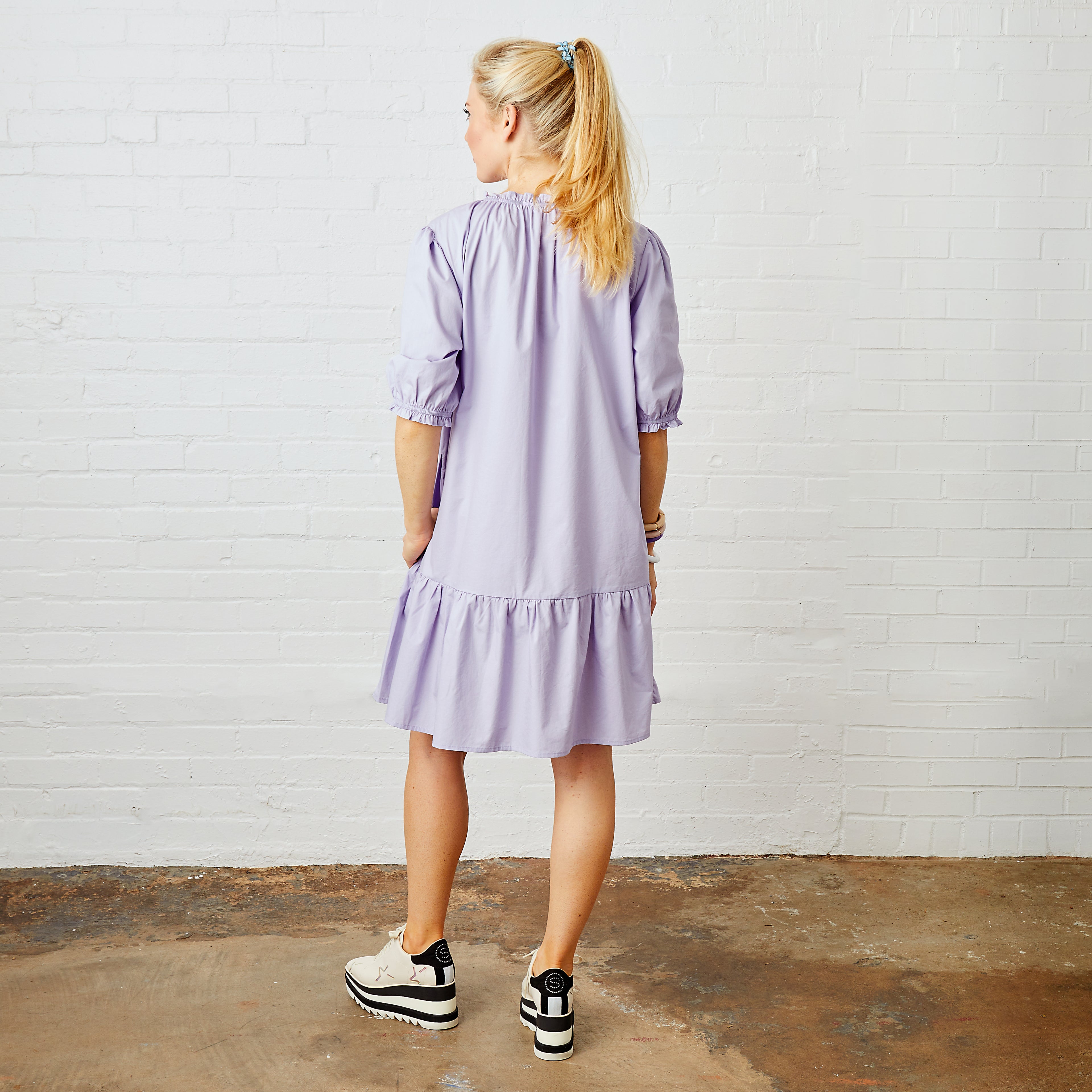 Caryn Lawn Olivia Dress Lavender