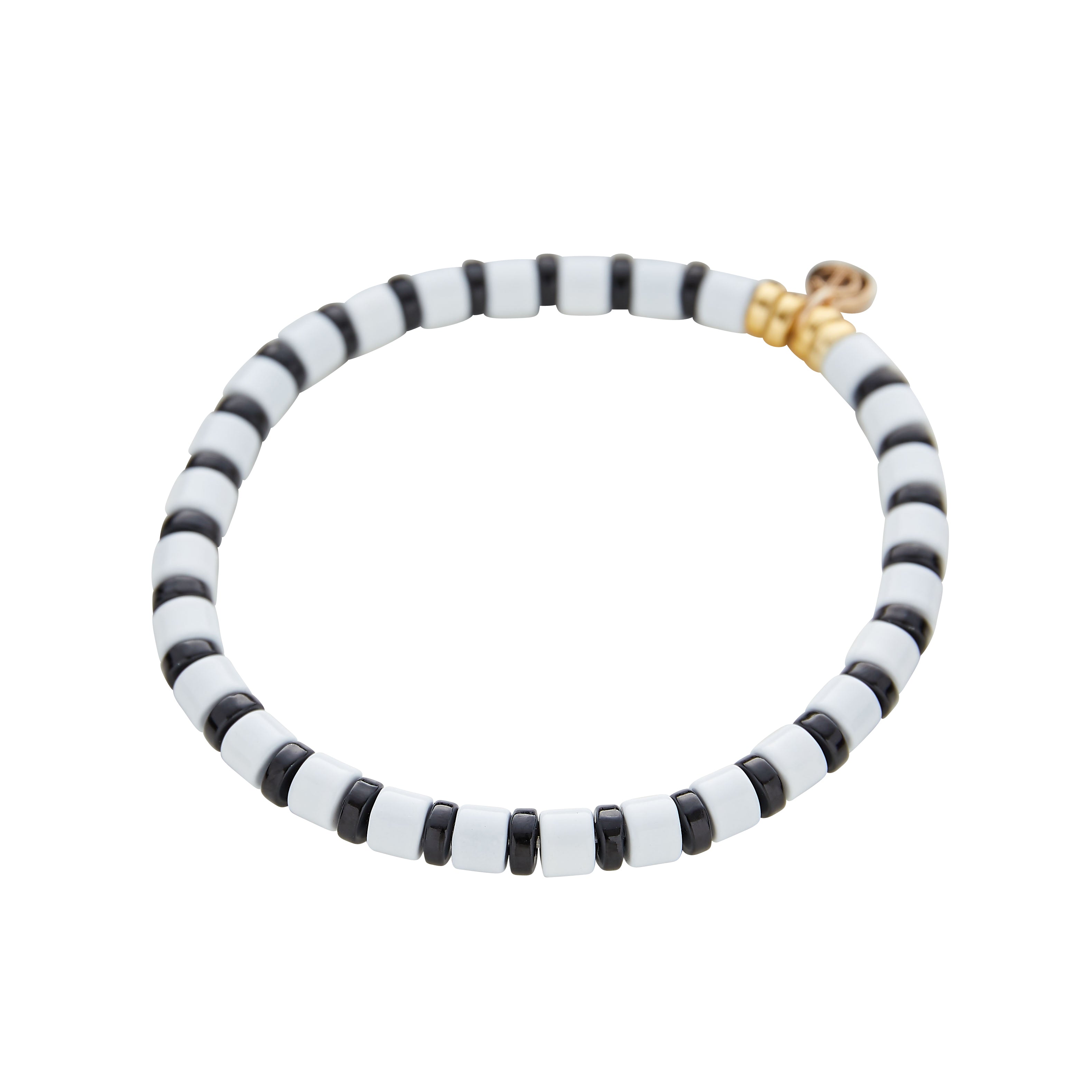 Caryn Lawn Laguna Bracelet- Black/White