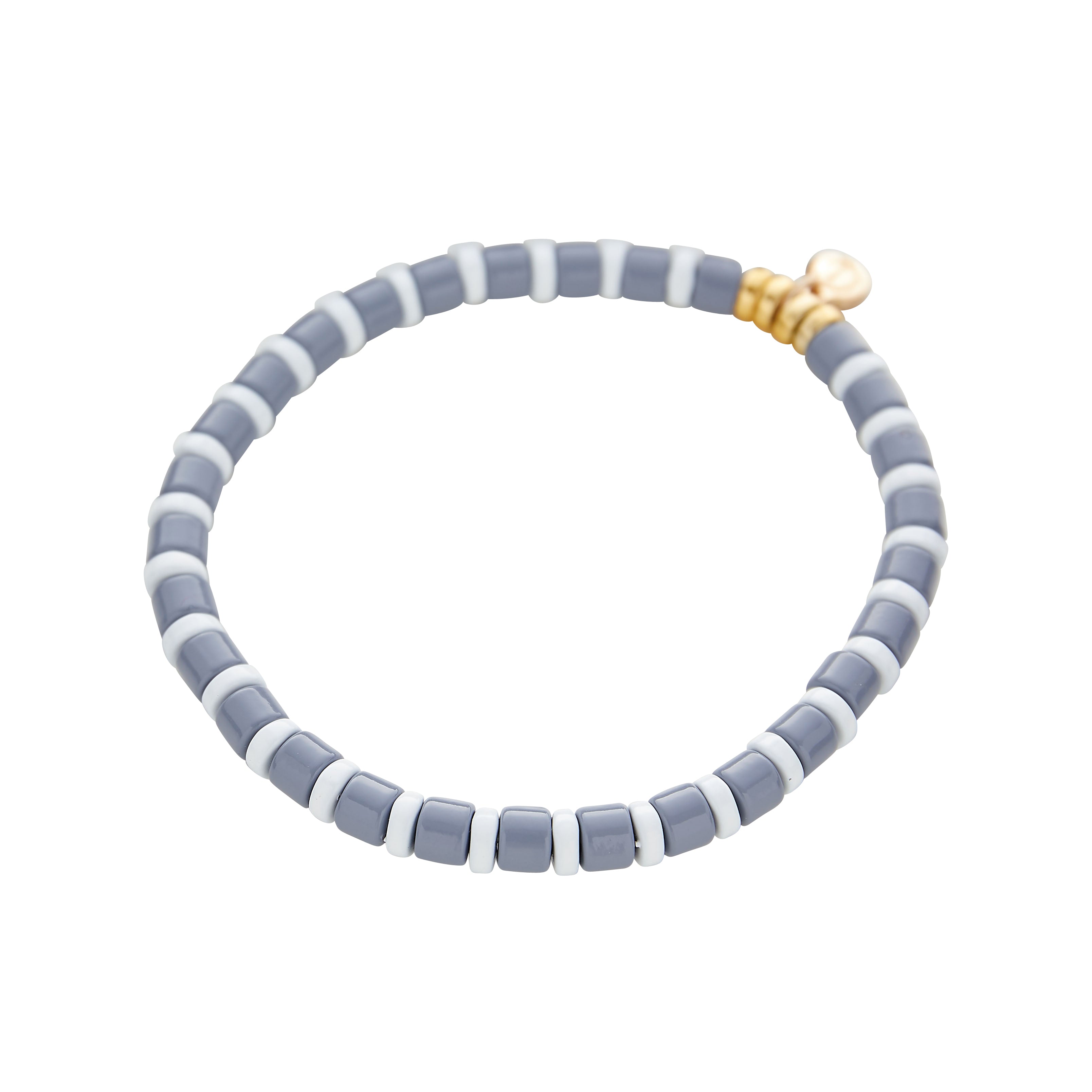 Caryn Lawn Laguna Bracelet- Grey/White