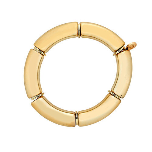 Palm Beach Bracelet- Thick Gold