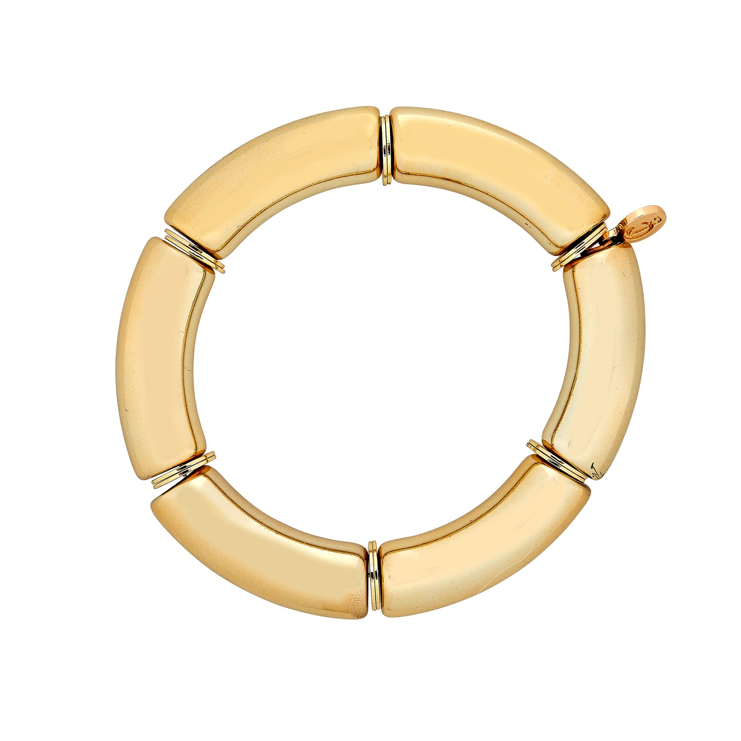 Caryn Lawn Palm Beach Bracelet Thick Gold